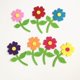 thumbnail image 4 of 2x 10 Unidades Hermosas Flors de terre Decoración Habitación de Niños perfecl flor pegatinas, 4 of 8