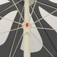 thumbnail image 4 of vidaXL Beach Umbrella Anthracite 240 cm, 4 of 5