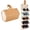 Yellow, variant on 5 Slot Multiple Travel Sunglasses Storage Bag-PU Leather Foldable Glasses for Case Storage Box for Men and Women