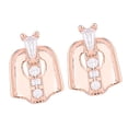 thumbnail image 4 of Rhinestone Bar Dientes Fang Grills Dientes Gorras Hippy Jewelry Rose Gold Oro rosa Zulema Boca boca tapa de tomas, 4 of 6