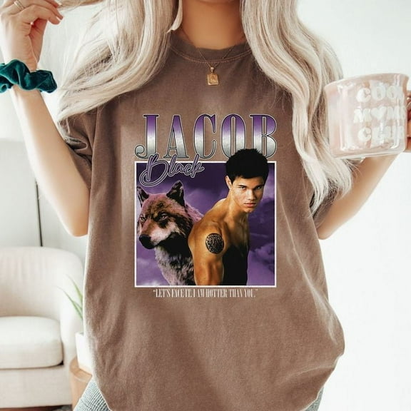 Unisex Jacob Twilight Movies Graphic T-Shirt, Sizes S-5XL, Tbun