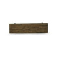 thumbnail image 4 of Pemberly Row X-Style 15x60" Wood Dining Bench in Black/Espresso, 4 of 5