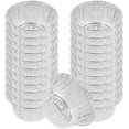 thumbnail image 4 of 100pcs 110ML Disposable Egg Tarts Tin Foil Round Mold Mini Cupcake/Muffin Baking Cups for Baking Supplies Round Egg Tart Tins Moulds, 4 of 4