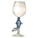 thumbnail image 5 of Vasos de vidrio Perfecl decoración ligera de mano 260 ml Azul, 5 of 8