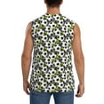 thumbnail image 4 of Balery Soccer and Football Camisetas sin mangas para hombre, absorbe la humedad y protege contra el mal olor.-XX-Large, 4 of 7