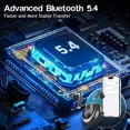 thumbnail image 2 of Auriculares Inalámbricos con Bluetooth y Pantalla LED, IPX5, Resistentes Al Agua, con Reducción de Ruido para Hacer Deporte y Correr, 2 of 5
