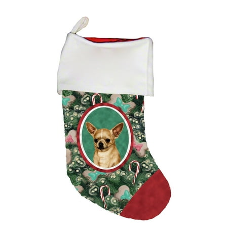 Chihuahua Tan - Best of Breed Dog Breed Christmas (Santa's Best Christmas Stockings)