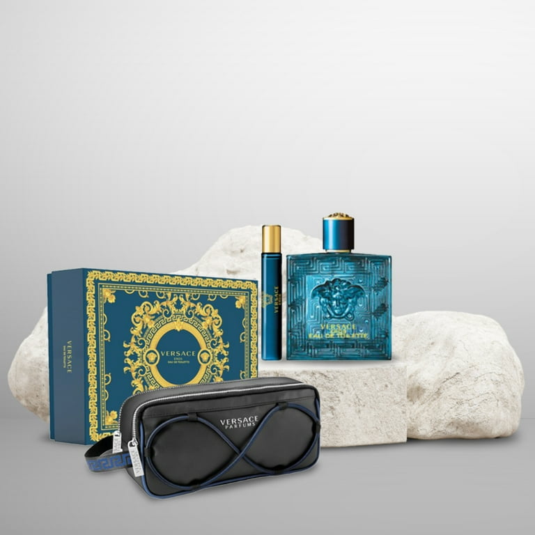 Versace Eros Men's Fragrance Gift Set - Eau De Toilette
