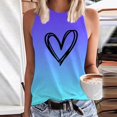 thumbnail image 1 of YLHFASHION Débardeur Mode Femme Confortable Imprimé Col Rond Soldes Débardeurs & Camisoles pour Femmes, 1 of 4