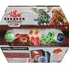 Bakugan Baku-Gear 4-Pack, Sairus Ultra with Baku-Gear and Fused Trox x Nobilious Ultra Collectible Action Figures
