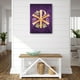 thumbnail image 2 of Cuadro Decorativo - Cruz de oro de Chi Rho Jr  Impresión en canvas, estrechado., 2 of 2