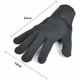 thumbnail image 3 of Guantes de trabajo de fibra de acero inoxidable, cortadores Guantes Resistentes, Guantes Protectores Antiestáticos Anti-Corte, Resistencia al Corte Nivel 5 24cm-, 3 of 5
