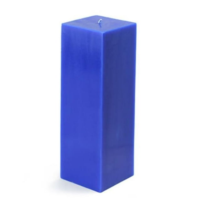 Jeco CPZ-160 Bougie Pilier Carrée 3 x 9 Po, Bleu