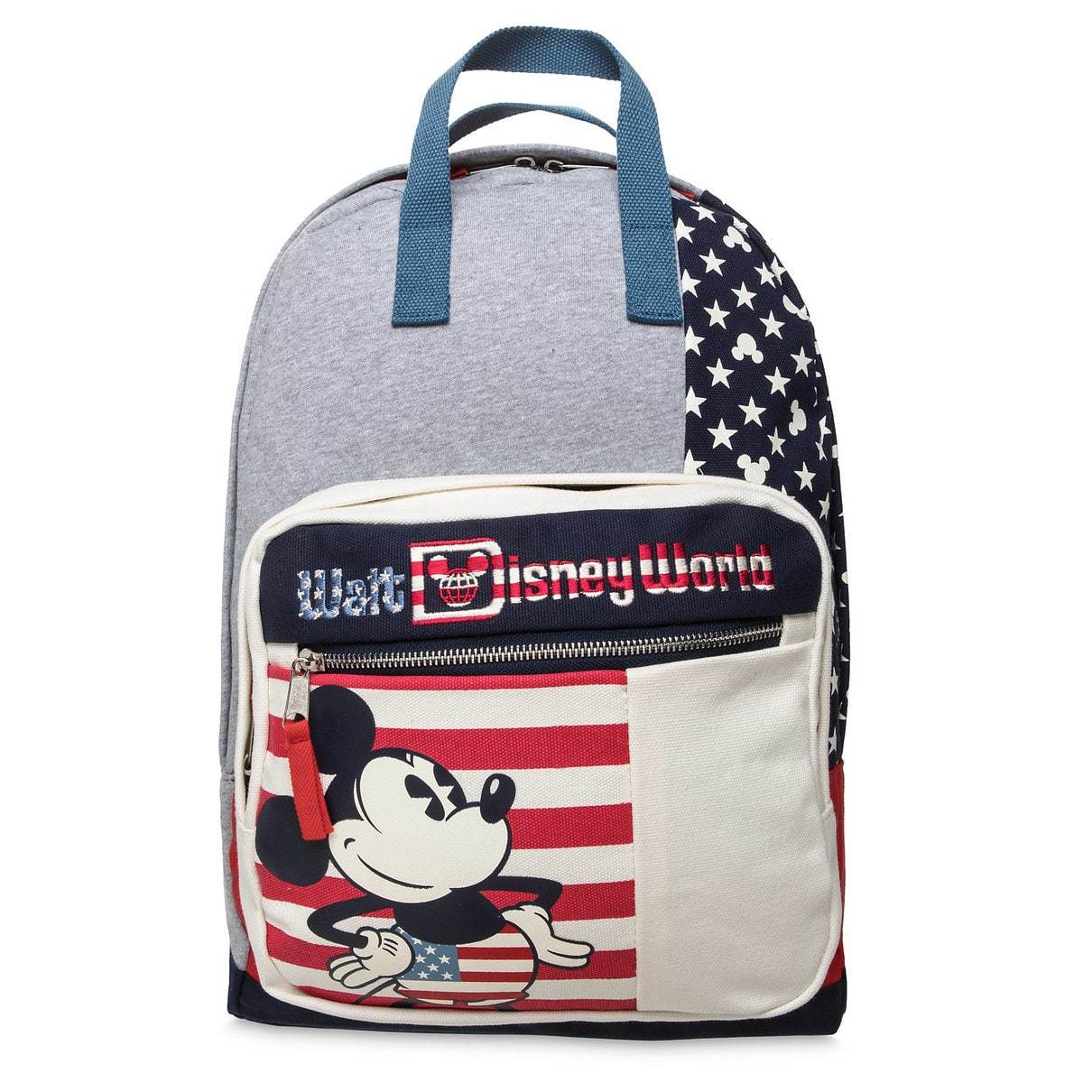 Disney Walt Disney World Mickey Americana Backpack New With Tags