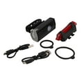 thumbnail image 2 of Bike Light Set Bicycle Headlight Taillight USB Rechargeable Bike Front Rear Lamp Set Cycling Flashlight Set Bicycle Accessories, 2 of 10