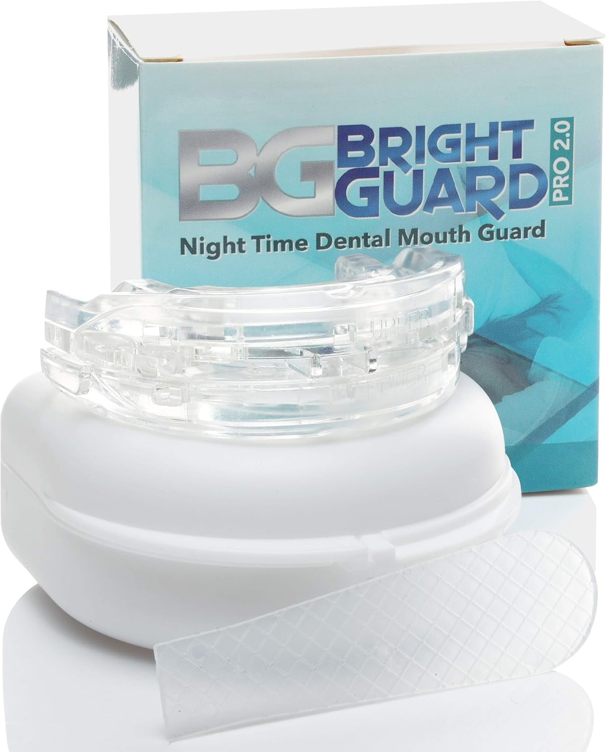 Bright Guard 2.0 Adjustable Night Sleep Aid Bruxism Mouthpiece Mouth Guard