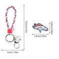 thumbnail image 4 of Llaveros de arte en Diamante Cgtredaw Rugby Team Badge Ornamento YS169, 4 of 9