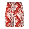 thumbnail image 4 of KPOPLK Mens Swim Trunks Quick Dry Swim Shorts with Mesh Lining Funny Swimwear Bathing Suits 7inch(Red,XXXL), 4 of 5