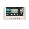 thumbnail image 1 of Controlador De Carga Solar Pantalla LCD de controlador solar 10A/20A/30A para batería de hierro de litio (30A) Tmvgtek Libre de BPA, 1 of 9