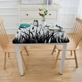 thumbnail image 3 of BANET Tablecloth, on and , Dining Room Kitchen Rectangular Table Cover White, 3 of 7