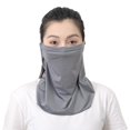 thumbnail image 1 of Protection UV Couverture de Cou Extérieure Protection Solaire Masque Bavoir Soie Visage, 1 of 9