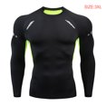thumbnail image 2 of Guardurnaity Ropa interior térmica para hombre, medias elásticas deportivas de secado rápido, para esquiar, correr, capas Base cálidas, ropa deportiva de Camisetas XXXL 1609 verde Guardurnaity AP013385-44, 2 of 6
