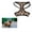 Cheetah - Small, variant on Small Breed Dog Harness Cheetah or Zebra Plush Adjustable Chest Strap and D Ring (Zebra - xSmall)