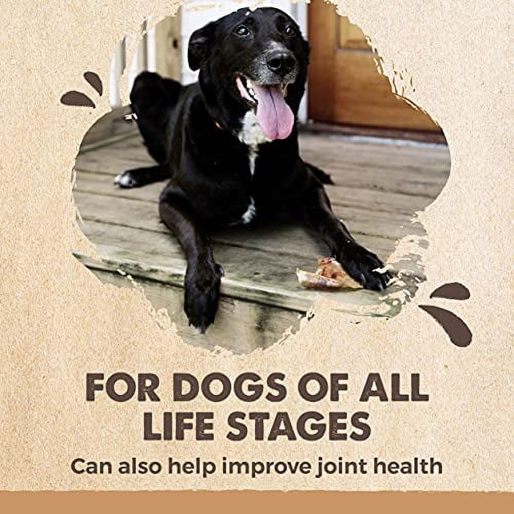 Mighty Paw Half Pig Ears for Dogs, All Natural Dried Single Ingredient Dog Treats (12 Pack)