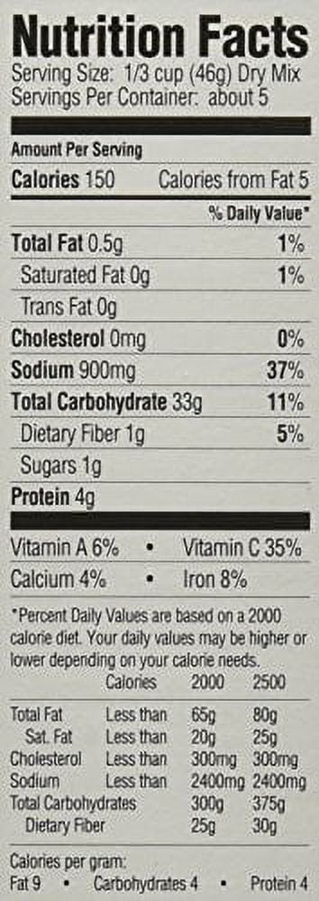 Tony Chachere Rice Dinner Mix, Dirty Rice, 4 Count