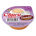 thumbnail image 4 of (12 pack) INABA Churu Meal Chowder Adult Wet Cat Food, 2.29 oz cup, 1-count, Tuna Recipe with Shrimp Flavor, 4 of 10