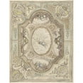 thumbnail image 2 of Elias van Nijmegen 20x24 Black Ornate Framed Double Matted Museum Art Print Titled: Design for a Ceiling Painting with a Central Performance of Aurora (1677 - 1755), 2 of 5