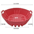 thumbnail image 3 of CSChome Moule à Frire Résistant aux Hautes Températures Plateau de Rôtissage en Silicone Réutilisable pour Cuisson, 3 of 7