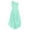 Mint Green, variant on Yartina Kids Girls One Shoulder Formal Dress A-Line Sleeveless High Low Chiffon Wedding Party Navy Blue 16