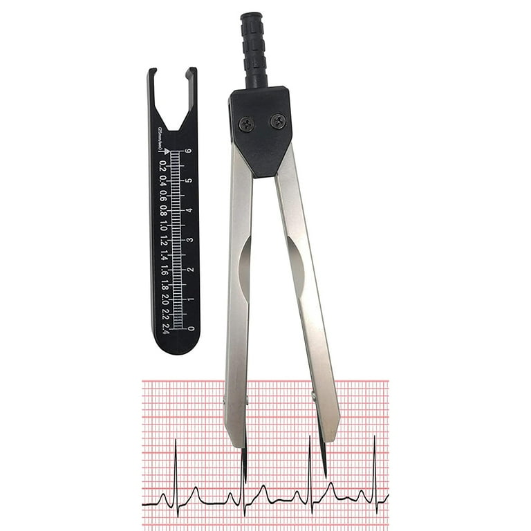 EKG Caliper ECG Calipers Measuring Tool With Ruler, 53 OFF