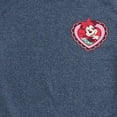 thumbnail image 3 of Disney - Mickey & Friends - Minnie Mouse - Heart Shaped Pocket - Men's Short Sleeve Graphic T-Shirt, 3 of 5