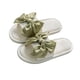 thumbnail image 2 of 2 uds sandalias de casa para mujer TPR transpirables antideslizantes informales de moda zapatillas con punta abierta blanco 38-39, 2 of 8