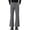 #248-Dark Gray, variant on Men's Solid Slim Fit Micro Flared Dress Pants Button Zipper Casual Business Long Trousers With Side Pockets Black XL Gift