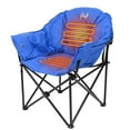thumbnail image 3 of MOPHOTO Oversized Heated Camping Chair, Patio Lounge Chairs with 3 Heat Levels, Portable Folding Heated Chair Round Moon Saucer Folding Lawn Chair Outdoor Chair for Camping, Lounge Patio, 2 Pack, 3 of 8