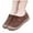 Coffee, variant on Women's Fleece Lined Non Slip Walking Shoes Lightweight Suede Running Shoes Winter Warm Slip On Sneakers Brown Size 8