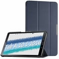 thumbnail image 1 of Ultra Thin Case Compatible For Samsung Galaxy Tab A 10.1, With Stand Function And Auto Sleep / Wake Up Function Slim Leather Case For Galaxy Tab A 10.1 Inch T580 / T585, Dark Blue, 1 of 7