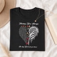 thumbnail image 4 of Jollimate Missing You Always Angel Wing Shirt, Memorial T-Remembrance Graphic Tee, Gift for Women, 4 of 6