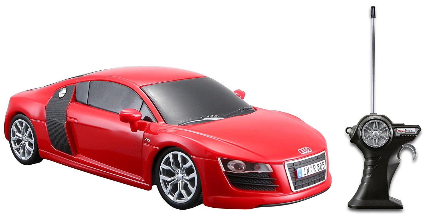 R/C 1:24 Scale Audi R8 V10 Radio Control Vehicle (Colors May Vary), Officially Licensed Remote-controlled car By Maisto - Walmart.com - Walmart.com