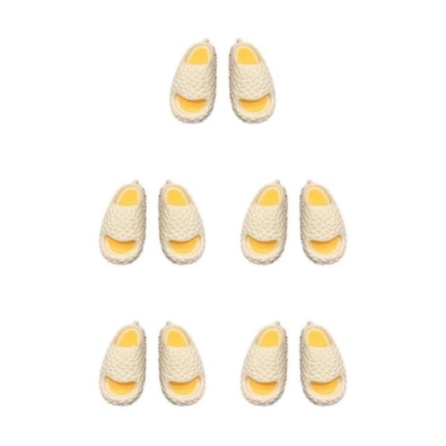Sonducket Bonitas pantuflas Durian para mujer, zapatillas de casa suaves, sandalias de playa a la moda, toboganes de verano antideslizantes para Type2 NO2