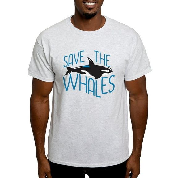 CafePress - Save The Whales Men's Value T Shirt - Men's Classic Graphic T-Shirt