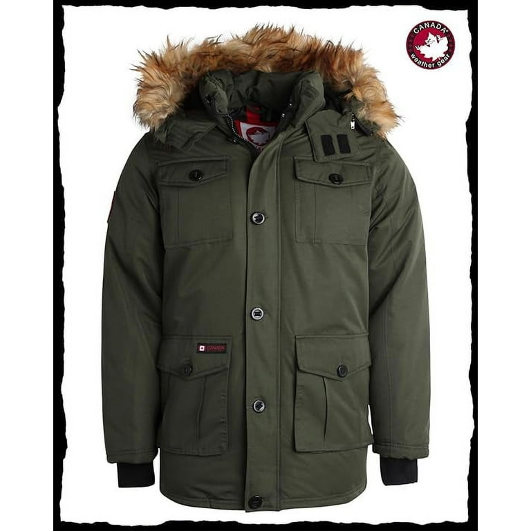 CANADA WEATHER GEAR Men's Winter Coat - Heavyweight Teflon CANADA WEATHER GEAR Men's Winter Coat - Heavyweight Teflon