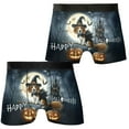 thumbnail image 3 of Happy Halloween Beagle Witch Pumpkins Bats All Over Print Boxer Briefs Underwear for Men Dad Beagles Dog Lover Gifts Idea - 13012, 3 of 6