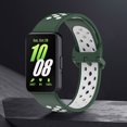thumbnail image 1 of Adjustable Watch Band Silicone Sports Watchband Breathable Smart Watch Wristband for Samsung Galaxy Fit 3 Smart Watch, 1 of 6