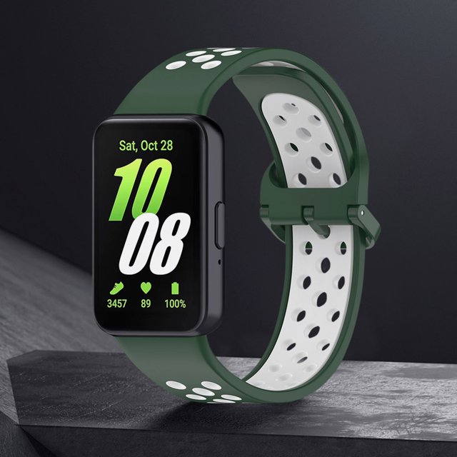 Adjustable Watch Band Silicone Sports Watchband Breathable Smart Watch Wristband for Samsung Galaxy Fit 3 Smart Watch