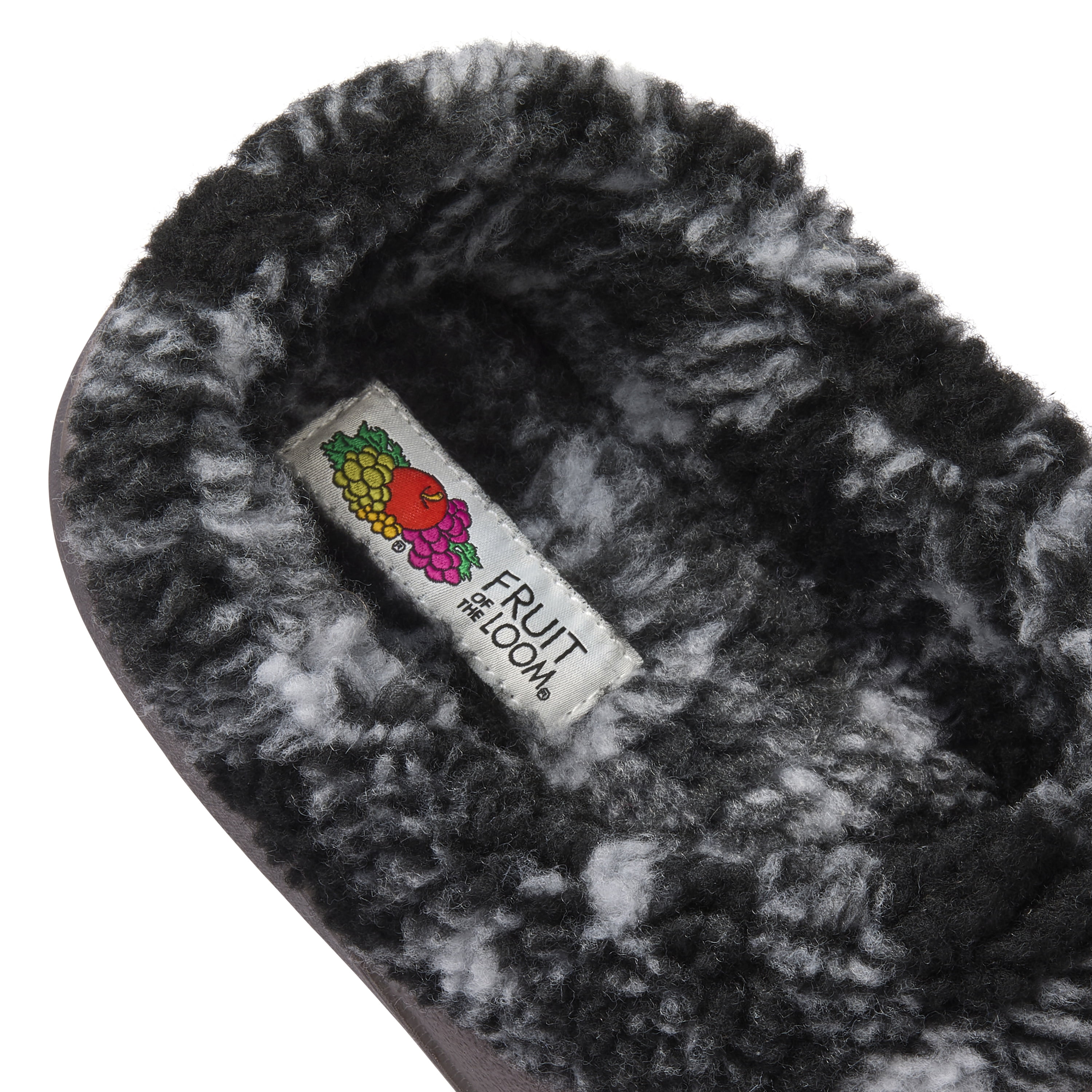 Fruit of the Loom Men's Printed Sherpa Lined Clog