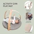 thumbnail image 3 of Gimnasio Para Bebé Aeiou Kk6351 Interactivo De Madera Gris, 3 of 8
